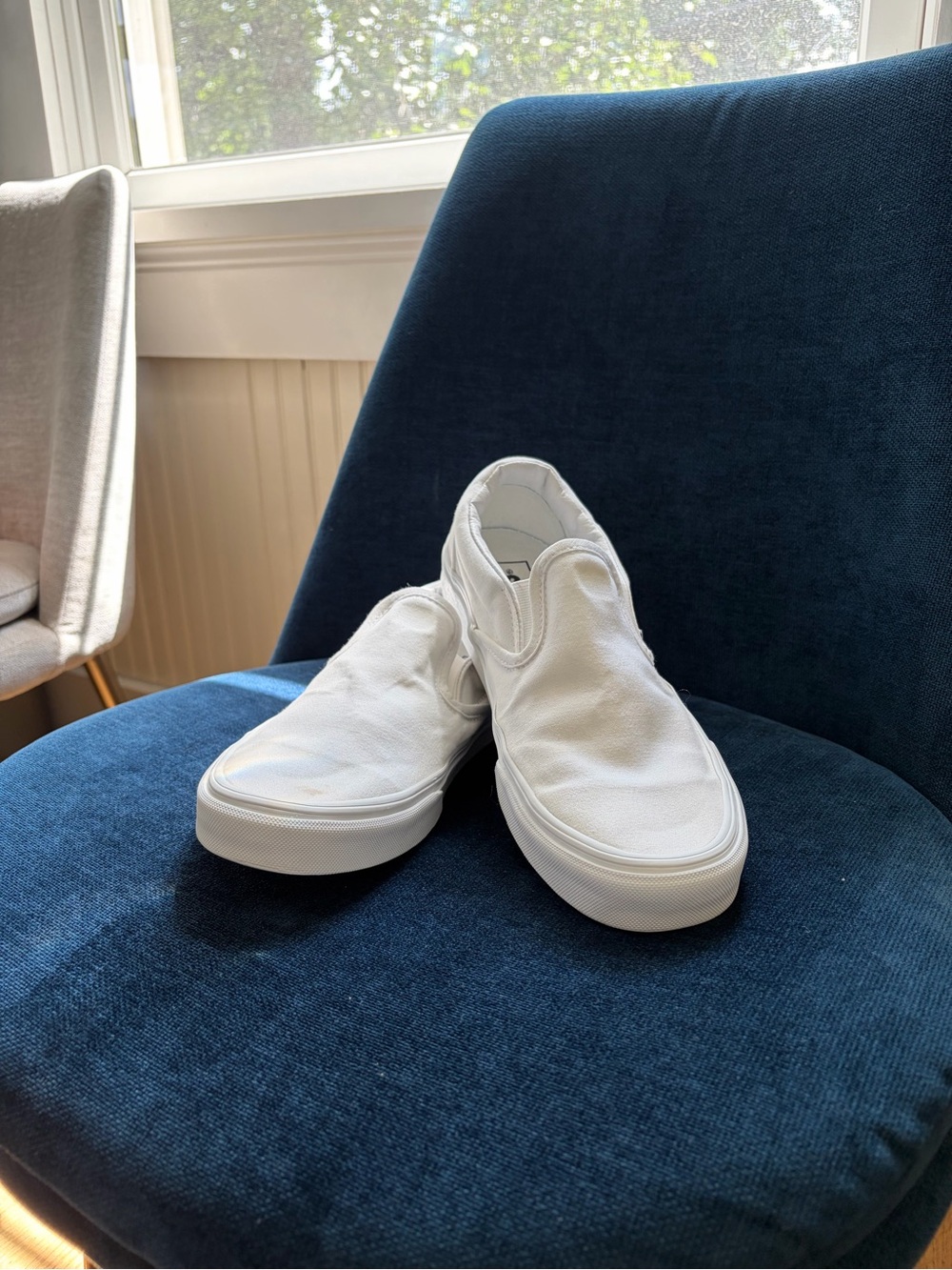 Classic White Slip-On Vans